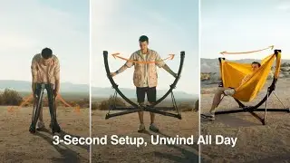 Kickstarter: anymaka, Portable Swing Chair sets up in 3s, Unwind All Day