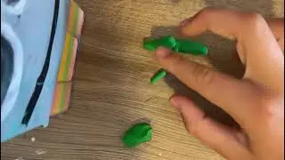 Como hacer un cocodrilo de plasticina
