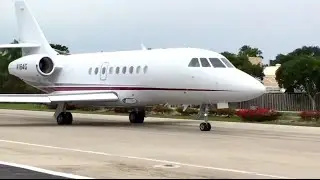 Dassault Falcon 2000 TAKEOFF! | Ocean Reef Club