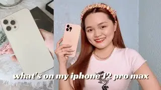 what's on my iphone 12 pro max? w/ english subtitles | philippines | Monica ♡