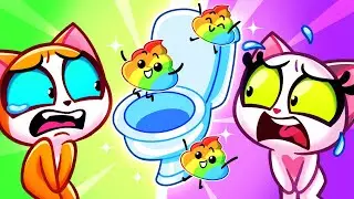 Yes, Yes Go Potty! 😻🚽 Baby Potty Training Song || Purrfect Kids Songs & Nursery Rhymes 🎵