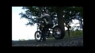 Bobber Jawa 350 Rock'n'Bike on the road