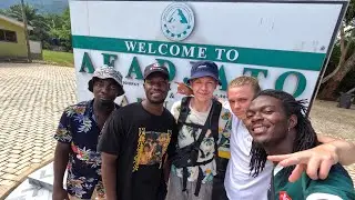 HIKING the highest mountain in West Africa,Ghana MOUNTAIN AFADJATO