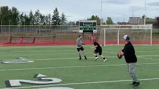 1v1 football gavo vs kyle ft chris