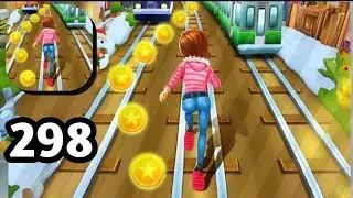 Subway 🥷👮&zwj;♂️👮&zwj;♂️Princess Runner-Gameplay Walkthrough Tutorial Levels Mobile Game Part 298.