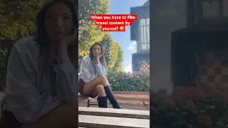 The struggles of a travel content creator😅 #funny #haha #funnyvideos #relatable #travelvlog #travel