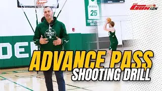 Doug Gottlieb - Advance Pass Team Shooting Drill on The Basketball Shooting Gun 12K