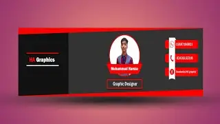 Make creative facebook cover photo in photoshop| HA Graphic