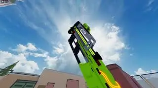 SHOWCASING THE NEW LEGENDARY ELECTRIC SKIN FOR THE P90 IN ROBLOX BAD BUSINESS!