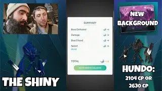 Охота на Шайни Некрозму с помощью фона! Проделки рейда Pok&eacute;mon GO!