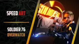 Overwatch Soldier: 76 | Обработка фото №37