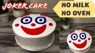 Joker Cake Recipe|Cake Recipe Without Oven|Easy Cake designs|Cake Decorating|Cake Recipe By Sk World