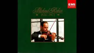Mendelssohn Violin Concerto / Michael Rabin ‎(EMI 6 CD 1936 - 1972) 1991