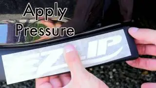 Applying your EZ Lip Decal