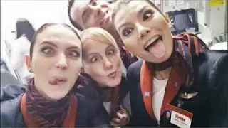 Homenagem aos Comissários de Bordo da TAM AIRLINES