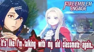 Fire Emblem Engage - Alcryst and Edelgard Bond supports