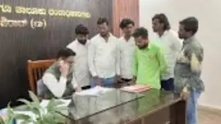 Mr Laxman Devkate and Team submitted a memorandum to Taluka Magistrate Aurad