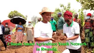 Climate-Smart Agriculture: Urubyruko ruba muri RYAF rwatangije ubuhinzi bubungabunga ibidukikije.