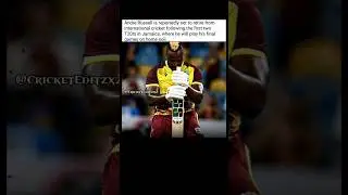 Andre Russell Set To Retire 🥶