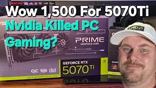 Is Nvidia Really Killing Gaming GPU's Would You Pay 1,500 For A 5070TI?