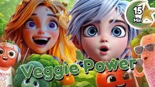 Learn Veggie Songs for Kids 🥦 | Eat Your Vegetables with Lala & Luno | Healthy Food Fun