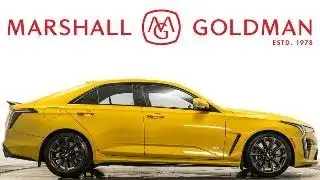 2024 Cadillac CT4-V Blackwing in Cyber Yellow Metallic over Jet Black interior for sale