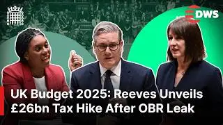 UK Budget 2025 Briefing: Reeves Confirms &pound;26bn Tax Hike After OBR Leak Forces Early Disclosure |AC1E