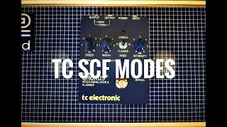 TC Electronic SCF Gold Chorus: Chorus, Flanger and Pitch Modulation