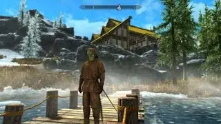 SKYRIM - WINDSTAD MANOR Angler's Home & Hatchery Tour