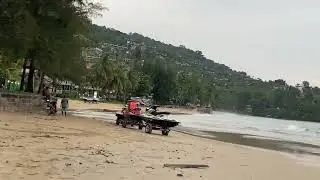 Scary Waves Kamala Beach Today Phuket Thailand May 2022