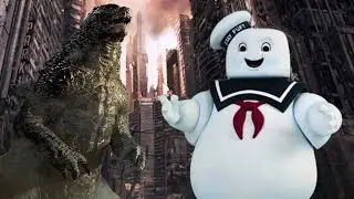 Legendary Godzilla vs. Stay Puft Marshmallow Man