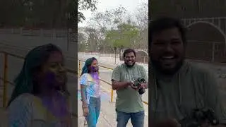 Holi Photoshoot 🌈 #happyholi #shortvideo #photography #holiphotoediting2024 #holiphotography