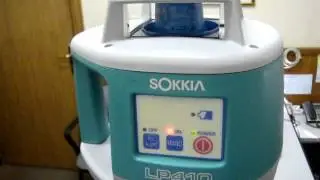 SOKKIA Laser Level LP410 Part 1/2 ميزان ليزر سوكيا الجزء