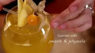 Peach on the Beach Mixology with Sunich