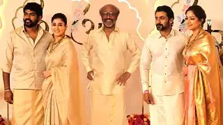 Rajinikanth, Nayanthara, Vignesh Shivan, Suirya, Jyothika, At Ambani Son Wedding | Anant & Radhika