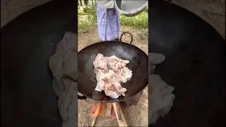Mutton Kadai Oil fried #mutton