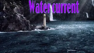 AMAZING SEA CURRENT - Water current beauty but danger