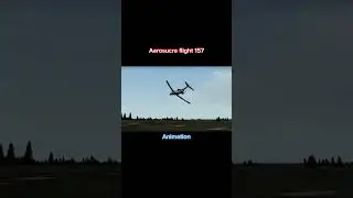 Plane crashes Animation vs Real life part 4 #planecrash #viral