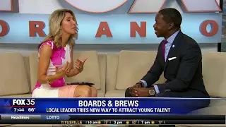 Lyndon Carter talks to Amy Kaufeldt at Good Day Orlando/Fox 35 about his 