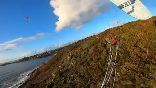 Soaring parakite Bandit 19 🤯😍⚡ #parapente #soaringflying #bandit #flare 