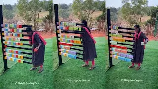 Sorting colours is fun to watch || Village Avengers