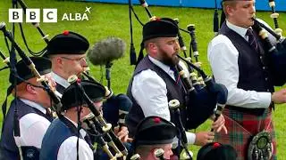 Shotts and Dykehead Caledonia Pipe Band - World Pipe Band Championships 2025 | BBC ALBA