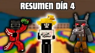 Lleg&oacute; la NOCHE de SQUID CRAFT GAMES 4| Resumen D&iacute;a 4