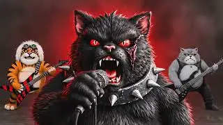 Chubby Mewtal Cat - Deathmetal Cat Anthem (Live Perform at Cat Music Festival 2025)