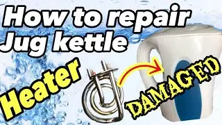 How to repair jug kettle heater damaged#diy #how