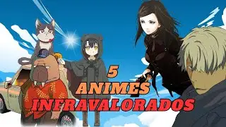 5 Animes POCO CONOCIDOS que debes VER (Joyas Ocultas del Anime)