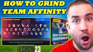 HOW TO COMPLETE TEAM AFFINITY FASTER IN MLB THE SHOW 23 USING THE MINI SEASON METHOD