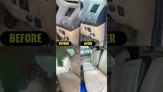 Before & After Transformation | Old Fortuner Interior Deep Cleaning