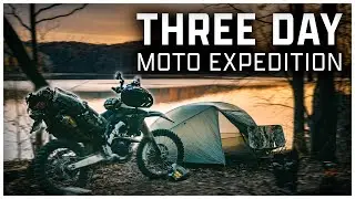 Sustaining 3 DAYS on Two Wheels | Dirt Bike Camping and Off-roading In The Woods