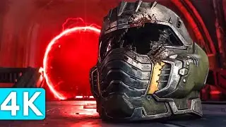 Doomguy Breaks His Helmet Scene 4K ULTRA HD - Doom The Dark Ages